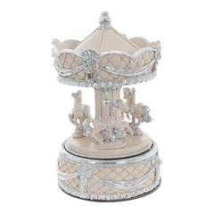 Фигурка декоративная "Карусель" (муз, движ), L10,5 W10,5 H17 см