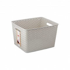 Коробка для хранения MY STYLE L кремовая