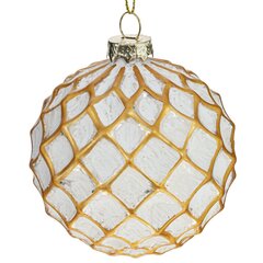 Украшение новогоднее "Шар" , D 8 см, L8 W8 H9 см