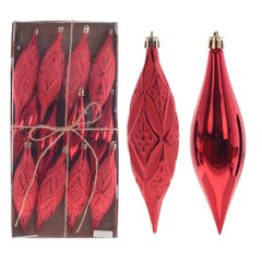 Набор из 12шт Украшение новогоднее "Капля", L4 W4 H15 см