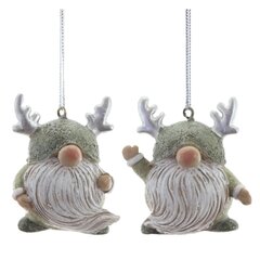 Фигурка декоративная подвесная "Гном",   L4 W3,5 H5 см, 2в.