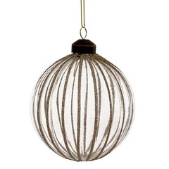 Украшение новогоднее "Шар", D 10 см, L10 W10 H12 см