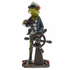 Фигурка декоративная "Лягушка", Д8 Ш6 В18 см