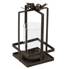 Подсвечник, L12 W12 H22 см