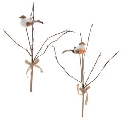 Изделие декоративное (вставка) "Птица", L8 W8 H38 см, 2в.