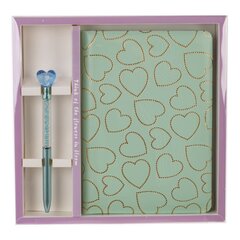 Блокнот с ручкой, набор, L14,5 W21 H3 см