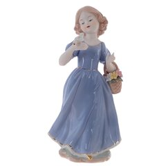 Фигурка декоративная "Девочка", Д15,5 Ш14,5 В31 см