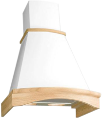 Вытяжка каминная Elikor Ротонда 90П-650-П3Д бежевый/дуб неокрашенный управление: ползунковое 1М (941556)