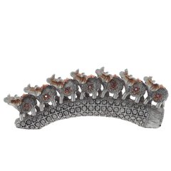 Фигурка декоративная "Слоны", Д30 Ш5 В12 см