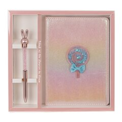 Блокнот с ручкой, набор, L14,5 W21 H3 см