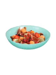 !09 Салатник (набор 2 штуки) Luminarc Ammonite Turquoise 14см бирюзовый, стекло