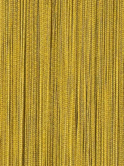 !09 Нитяная занавеска цвет горчичный (300*300)