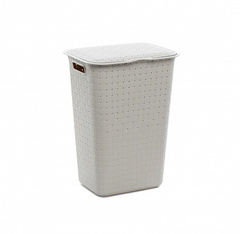Корзина для белья Nuance 48л глиняно-белый