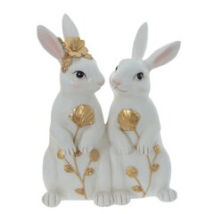 Фигурка декоративная "Зайцы", L17 W10,5 H21 см