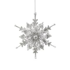 Украшение новогоднее "Снежинка", L10,5 W4 H12 см