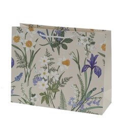 Пакет подарочный S (бумага 205г/м2, блок 12шт), L25,5 W9,5 H20 см