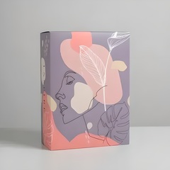 !09 НАБОР 3 ШТУКИ - Коробка складная «Силуэт», 22 × 30 × 10 см.