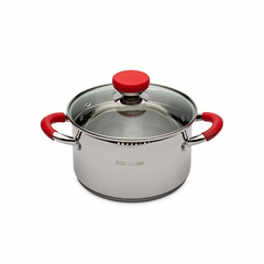 Кастрюля с крышкой AZIMUT 18х10.5см 2.5л