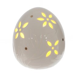 Фигурка декоративная "Яйцо" (подсветка, 3xLR44 н/п), L, L9 W9 H11 см