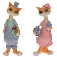 Набор из 2-х фигурок декоративных "Кот", Д9 Ш7 В20 см