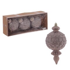 Набор из 3шт Украшение новогоднее "Шар", L28 W7,5 H11 см