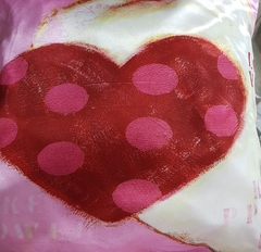 !09 Подушка декоративная "Сердце" 35*35 см.