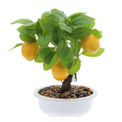 Дерево искусственное "Лимон", L16 W13 H22 см