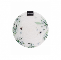 Набор из 2-х сервировочных салфеток JARDIN белый 38см