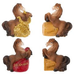 Копилка "Лошадь", L8 W4,5 H9 см, 4в.