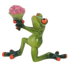 Фигурка декоративная "Лягушка", Д13,5 Ш7 В11 см