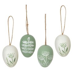 Набор из 6-ти изделий декоративных подвесных "Яйцо" (3,5*5,5), L15 W13 H5 см