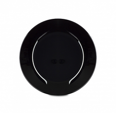 Тарелка обеденная ЛИЛИ ЧЕРНЫЙ 25см