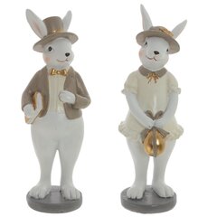 Фигурка декоративная "Зайка", L6 W5,5 H15 см, 2в.