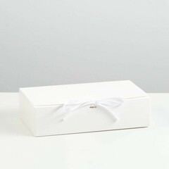 !Коробка складная 5 штук белая, 20 х 12 х 5 см