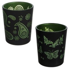 Подсвечник, L5,5 W5,5 H6,5 см, 2в.