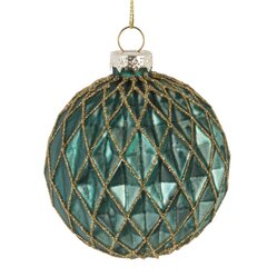 Украшение новогоднее "Шар", L8 W8 H8 см