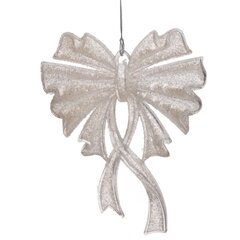 Украшение новогоднее "Бант", L13,5 W2,5 H16 см