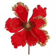 Цветок искусственный "Магнолия", L22 W22 H20 см