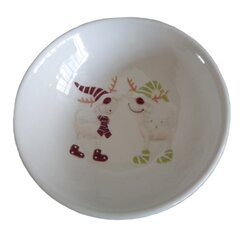 Салатник "Олени", D 17 см, L17 W17 H7 см