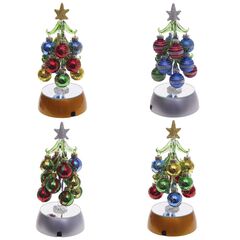 Изделие декоративное с подсветкой "Ёлочка" (3хАА н/п), L9 W9 H18 см