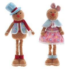 Игрушка набивная "Пряничный человечек", L20 W15 H56 см, 2в.