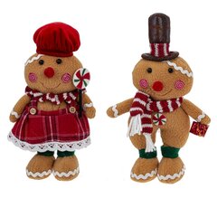 Игрушка набивная "Мальчик, Девочка", L16 W8 H24 см, 2в.