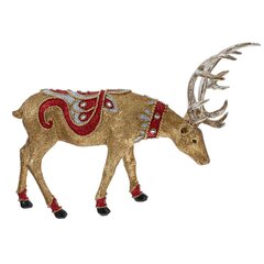 Фигурка декоративная "Олень", L34 W13,5 H20,5 см