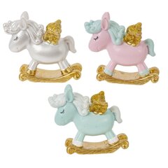 Фигурка декоративная "Лошадка", L6 W2 H5 см, 3в.