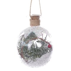 Украшение новогоднее "Шар", L9 W9 H13 см