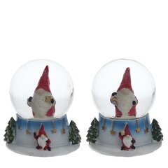 Фигурка декор в стекл шаре "Гном", D 4.5 см, L5,5 W5 H6 см, 2в.