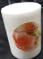 !Свеча  ароматизированная  2 штуки "Чайная роза" 7x7x10 см.