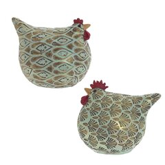 Фигурка декоративная "Курочка", L9 W7 H8 см, 2в.