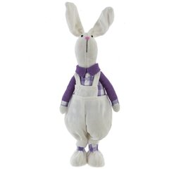 Игрушка набивная "Заяц", L15 W9 H43/33 см