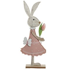 Фигурка декоративная "Заяц", L13,5 W4 H36,5 см